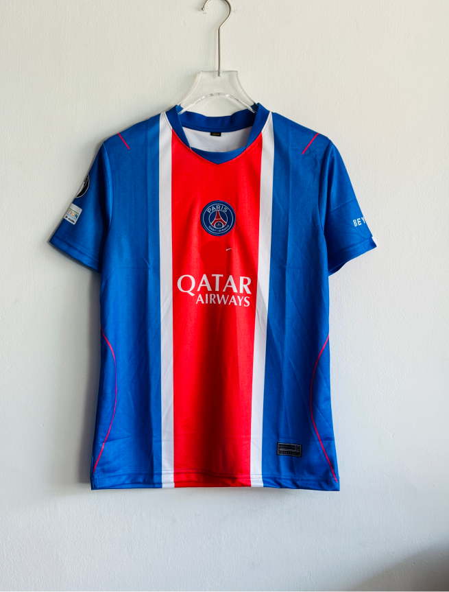 PSG 26-27 HOME KIT DEMBELE EMBROIDERY PREMIUM