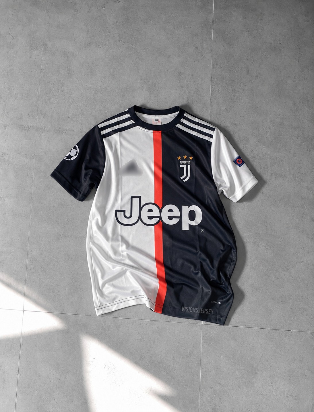 RONALDO JUVENTUS 2019-20 HOME KIT HALF SLEEVE SUBLIMATION - Visions Jersey